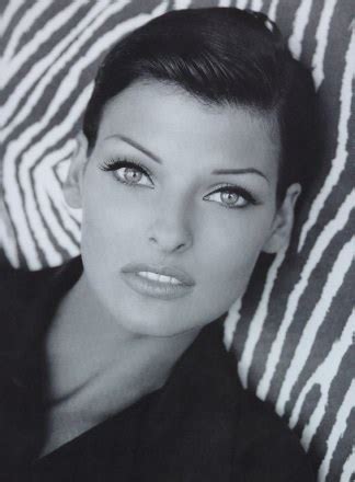 linda evangelista measurements.